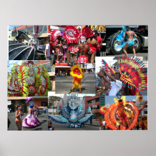 Poster Carnaval em Trinidad