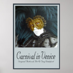 Poster Carnaval em Veneza