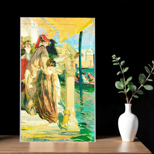 Poster Carnaval em Veneza, Lucien Simon  (Criador carregado)