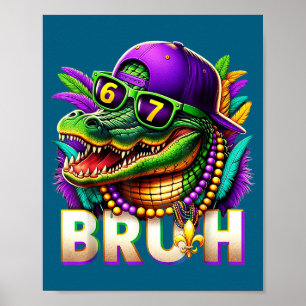 Poster Carnaval Seis Sete Cara Mardigator Jacaré 6 7