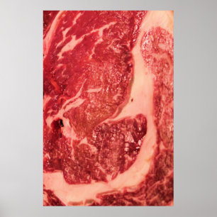 Pôster Carne Bruta — Ribeye Steak