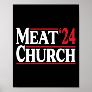 Poster Carne Igreja 24 Bbq 