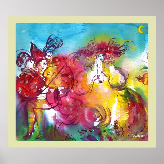 Pôster CARNIVAL NIGHT / Mascarada veneziana,Dance Music (Frente)