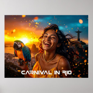 POSTER CARNIVAL NO RIO