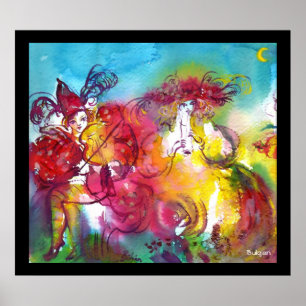 Pôster CARNIVAL NOITE / Mascarada veneziano,Dance Music