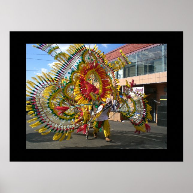 Poster Carnival  Trinidad 2010 (Frente)