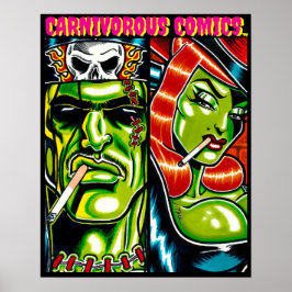 Poster Carnivorous™/Bela e a Fera