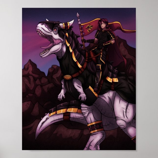 Poster Carnotaurus Knight (Frente)