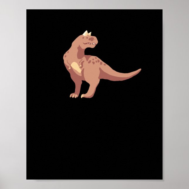 Poster Carnotaurus Sticker (Frente)