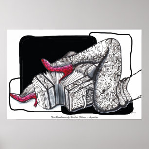 Pôster Caro Bandoneon Tango