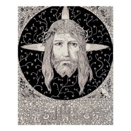 Pôster Caro Santo de Jesus Cristo