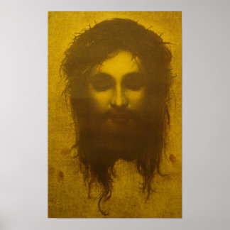 Poster Caro Santo de Jesus Cristo / Véu de Veronica