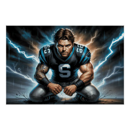 Pôster Carolina Panthers 2
