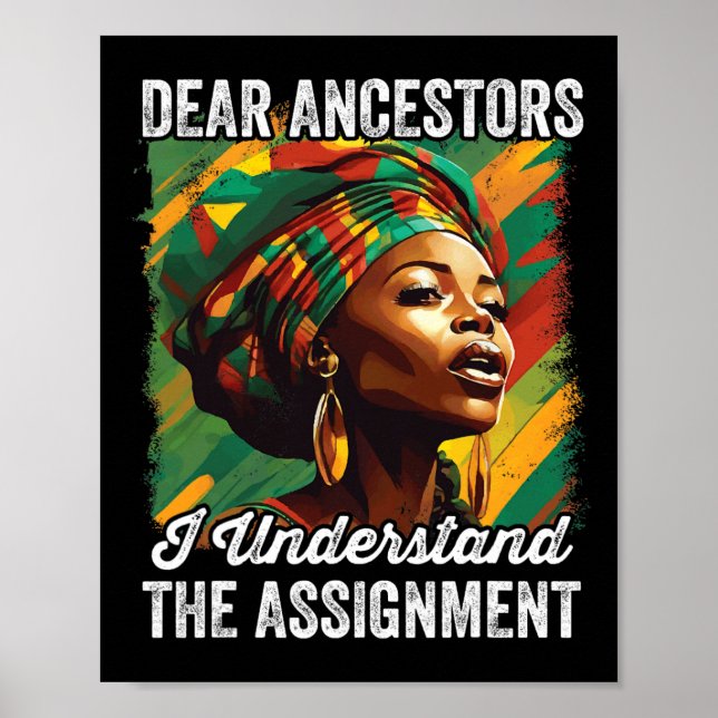 Poster Caros Ancestrais, Entendo A Ignação, Décimo Junto (Frente)
