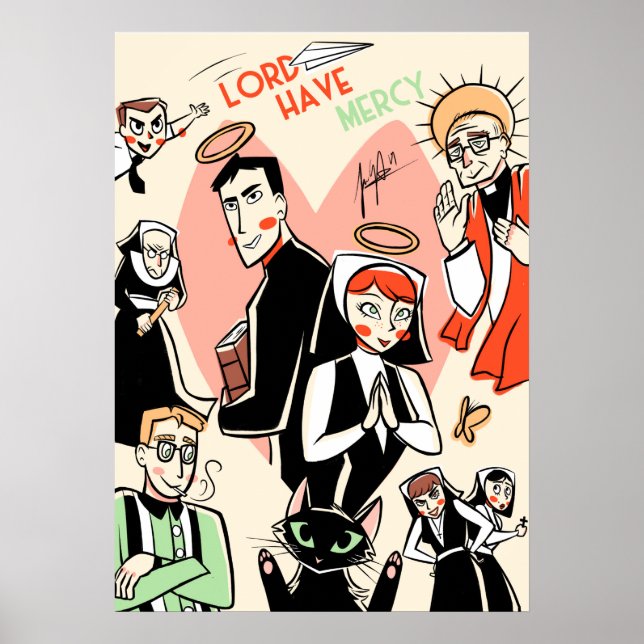 Poster Caros Corações e Pessoas Gentis (Frente)