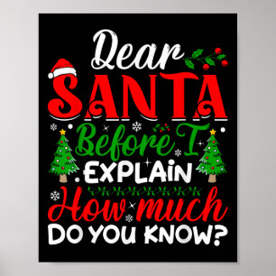 Poster Caros Papais noeis Antes De Explicar Quanto Vocês