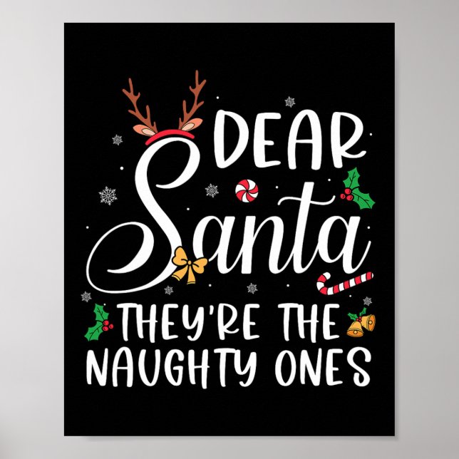 Poster Caros Papais noeis, Eles São A Família De Natal Id (Frente)