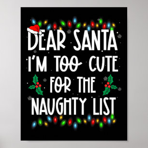 Poster Caros Papais noeis Estou Muito Bonito Para O Crist