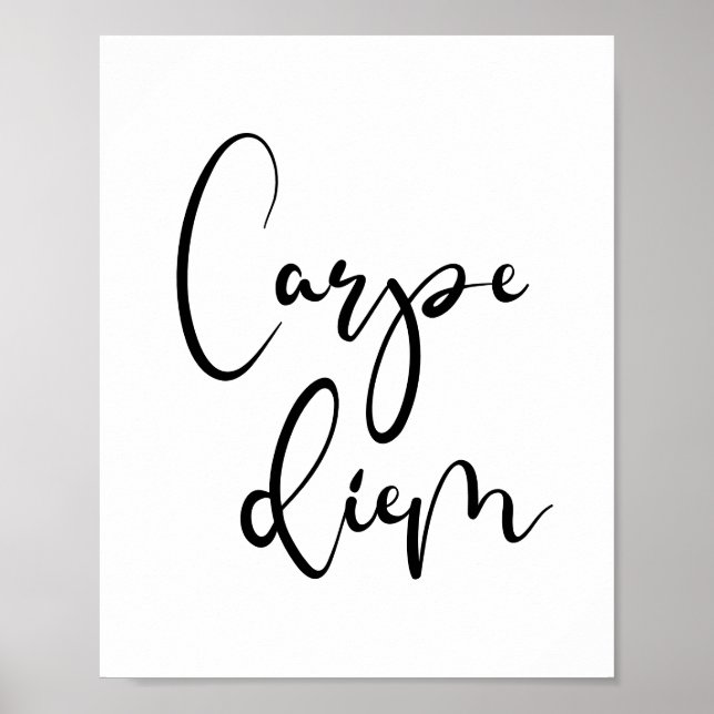 Poster Carpe Diem (Frente)