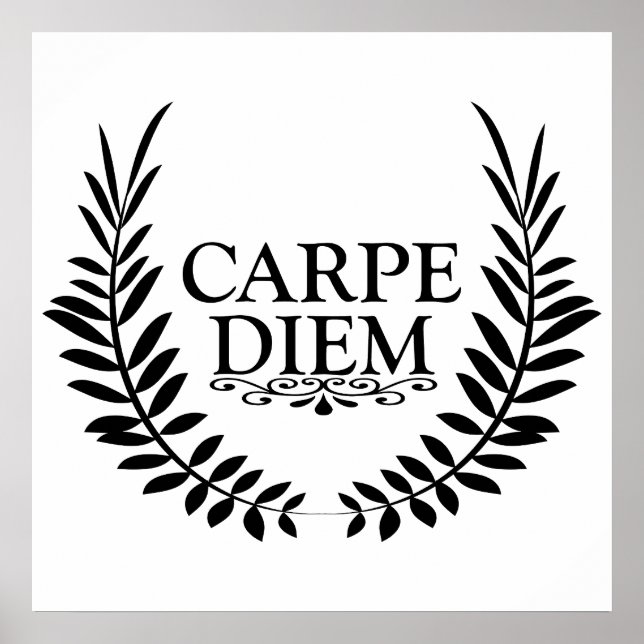 Poster Carpe diem (Frente)