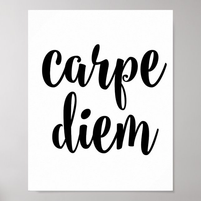 Poster Carpe diem (Frente)
