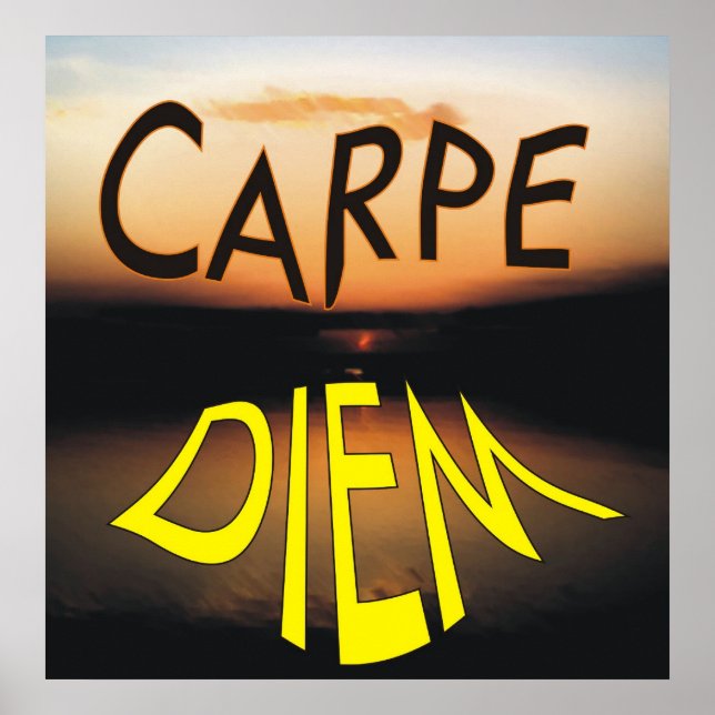 POSTER CARPE DIEM (Frente)