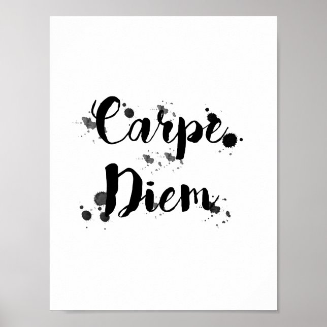 Pôster Carpe Diem - (Frente)