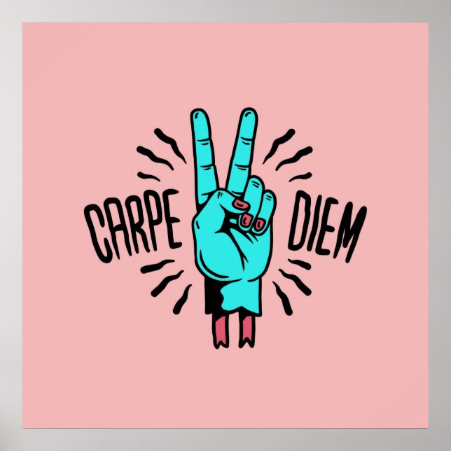 Poster Carpe Diem (Frente)