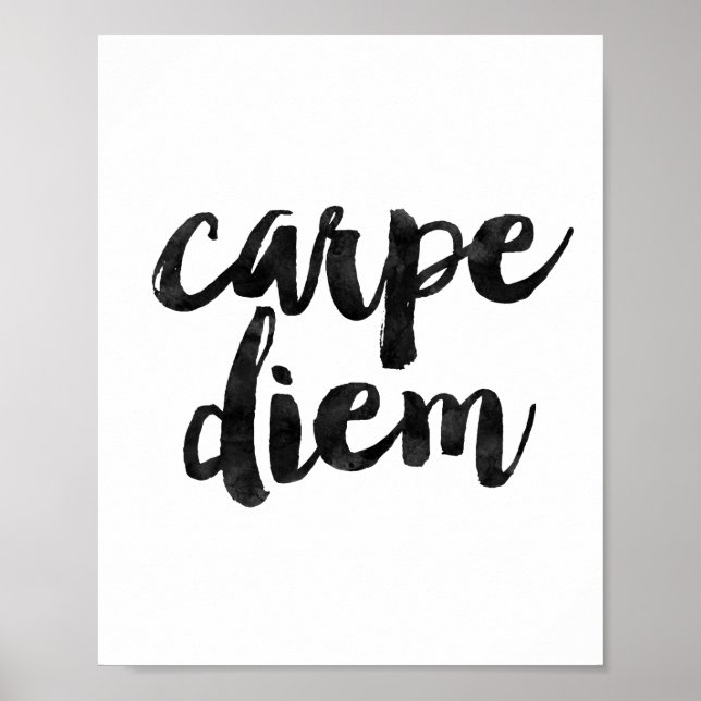 Pôster Carpe Diem (Frente)