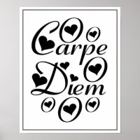 Carpe Diem Home/ Office Decor