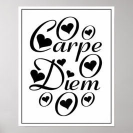 Pôster Carpe Diem Home/ Office Decor