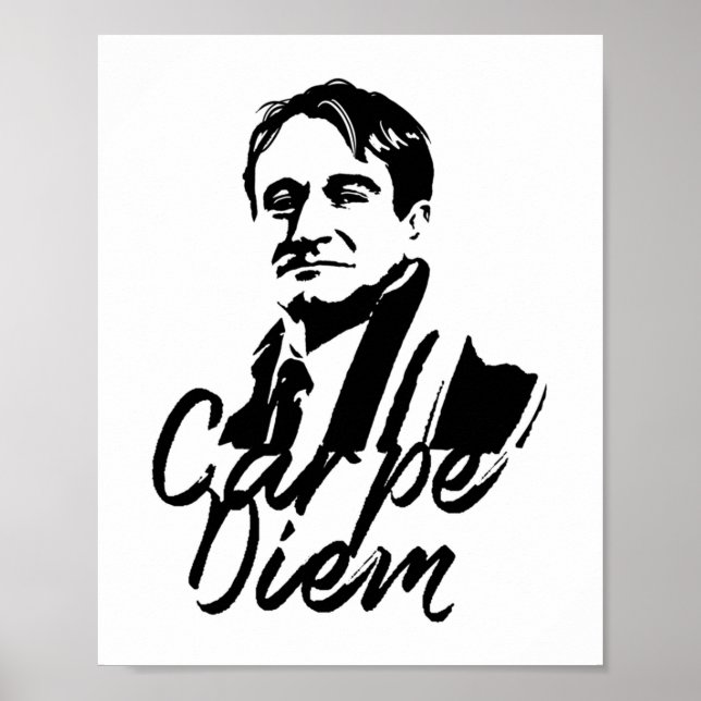 Poster Carpe Diem Morto Poets Society (Frente)