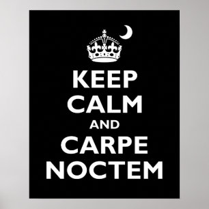 Pôster Carpe Noctem!