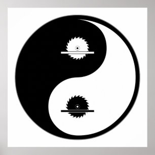 Pôster Carpintaria de Yin Yang