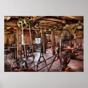 Pôster Carpinteiro - Este compro antigo