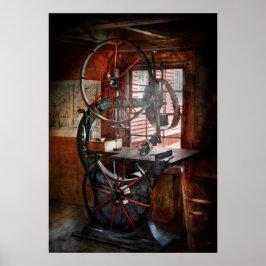 Poster Carpinteiro - Resistência Industrial