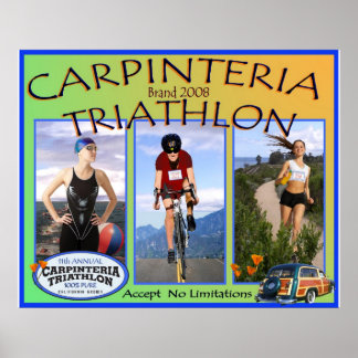poster Carpinteria triathlon 2008