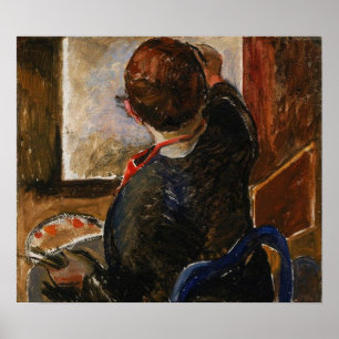 Poster Carr - autorretrato 1924