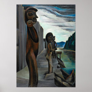 Poster Carr - Blunden Harbor 1930