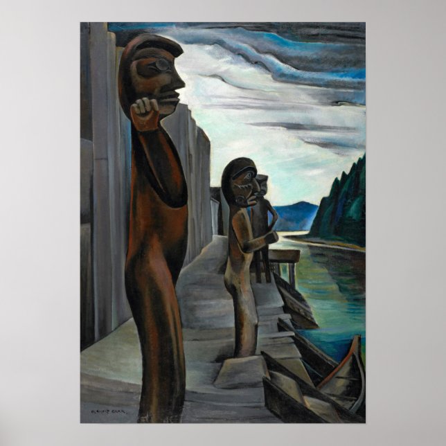 Poster Carr - Blunden Harbor 1930 (Frente)