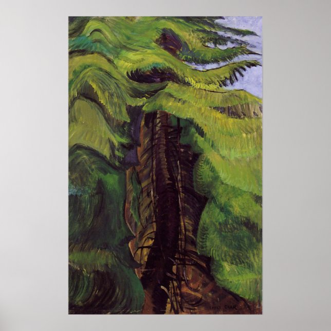 Poster Carr - Cedar Sanctuary 1942 (Frente)