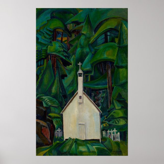 Poster Carr - Igreja Indígena (Frente)