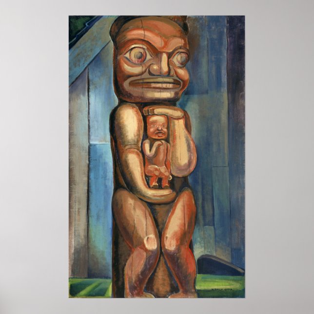 Poster Carr - Mãe Totem (Frente)