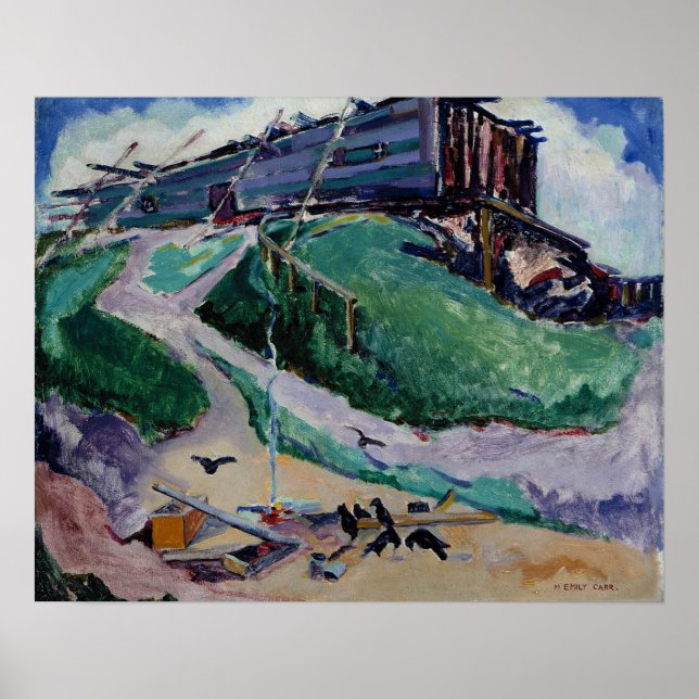 Poster Carr - Ucluelet Town Hall (Frente)