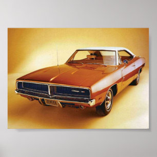 Poster Carregador 1969 de Dodge
