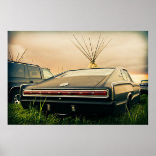 Poster Carregador de 1966 Dodge