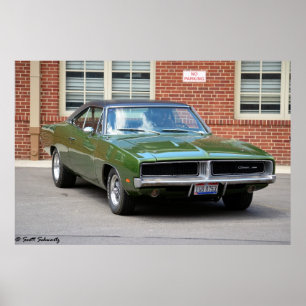 Pôster Carregador de 1969 Dodge