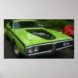 Poster Carregador de 1973 Dodge