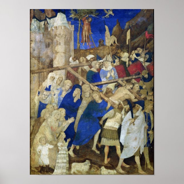 Poster Carregando Cruzado cristo,Grandes Heures (Frente)