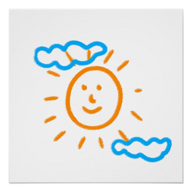 Pôster Carregar Crianças de Desenho Transformando Trabalh (Frente)